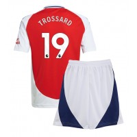 Arsenal Leandro Trossard #19 Domáci Detský futbalový dres 2024-25 Krátky Rukáv (+ trenírky)